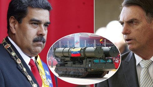 Tensão política na fronteira com Venezuela. Maduro x Bolsonaro