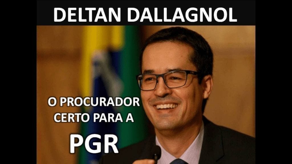 Se você apoia Deltan Dallagnol na PGR compartilhe!