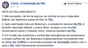 Bolsonaro pode deixar o PATRIOTA para disputar a eleição de 2018 por outro partido 21