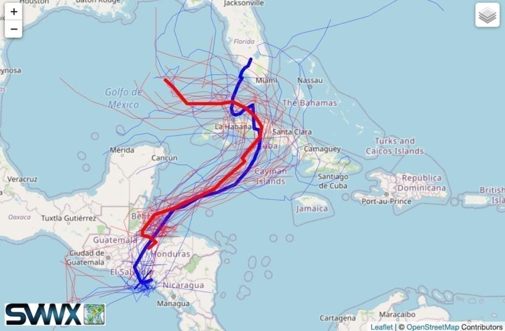 A Depressão Tropical Eta pode afetar a Flórida e o Golfo do México como tempestade