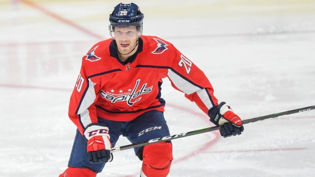 Lars Eller permanece no dia-a-dia para Washington Capitals