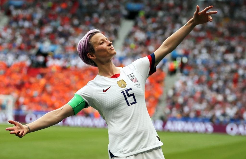 Megan Rapinoe, membros da USWNT participarão de evento na Casa Branca com remuneração igual