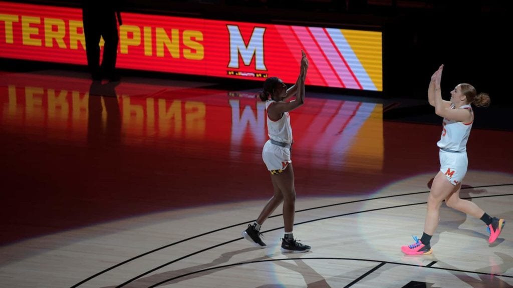 O ataque feminino de Maryland é um dos melhores do basquete universitário