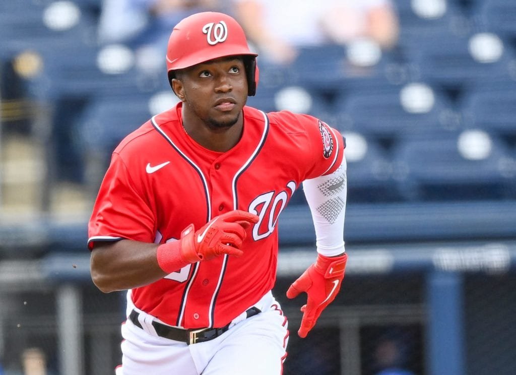 Victor Robles passou esta primavera se provando novamente para o Nationals