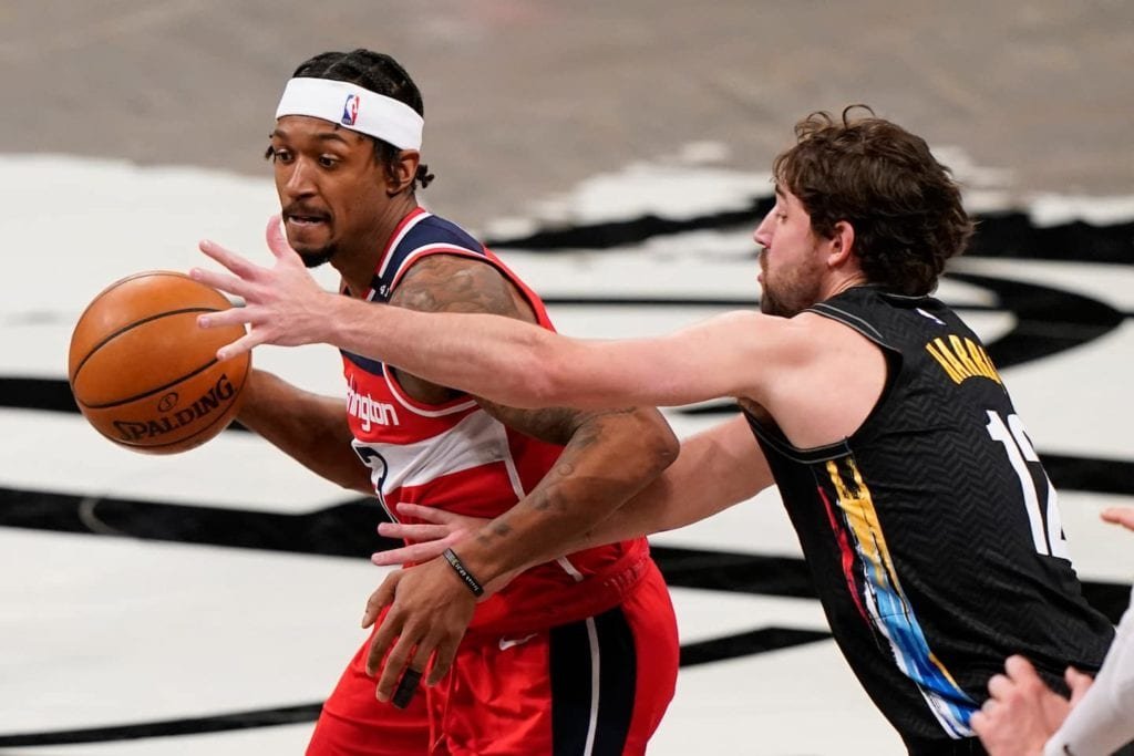 Washington Wizards perde jogo apertado para Brooklyn Nets