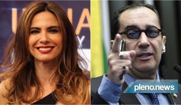 Após ataques, Luciana Gimenez obtém liminar contra Kajuru