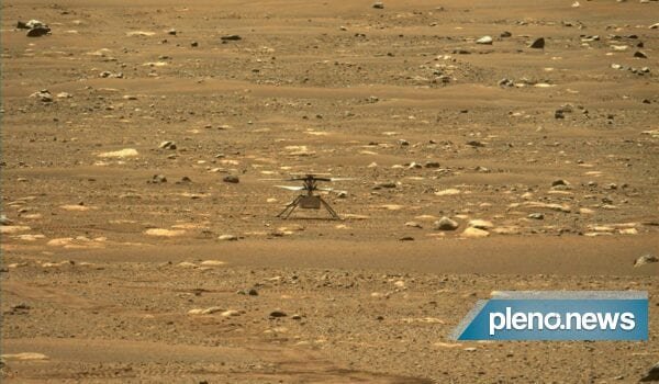 Helicóptero da Nasa faz voo histórico em Marte. Imagens!