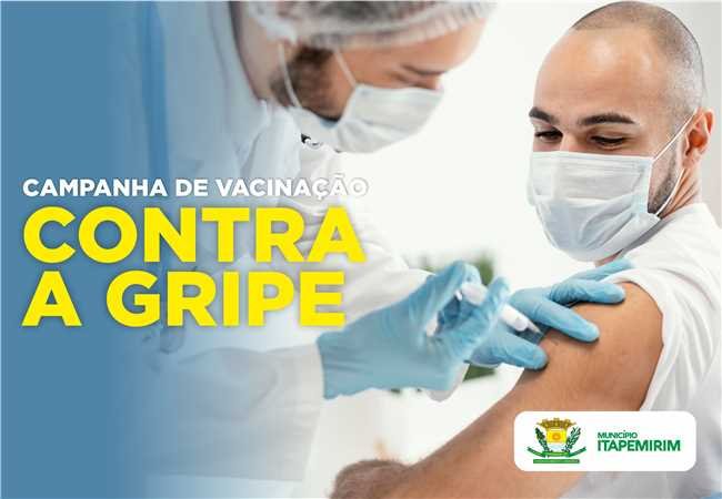 Começa nesta terça-feira (13) a primeira etapa de vacinação contra a gripe em Itapemirim