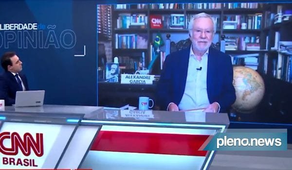 Garcia se irrita ao vivo e ameaça deixar a CNN Brasil