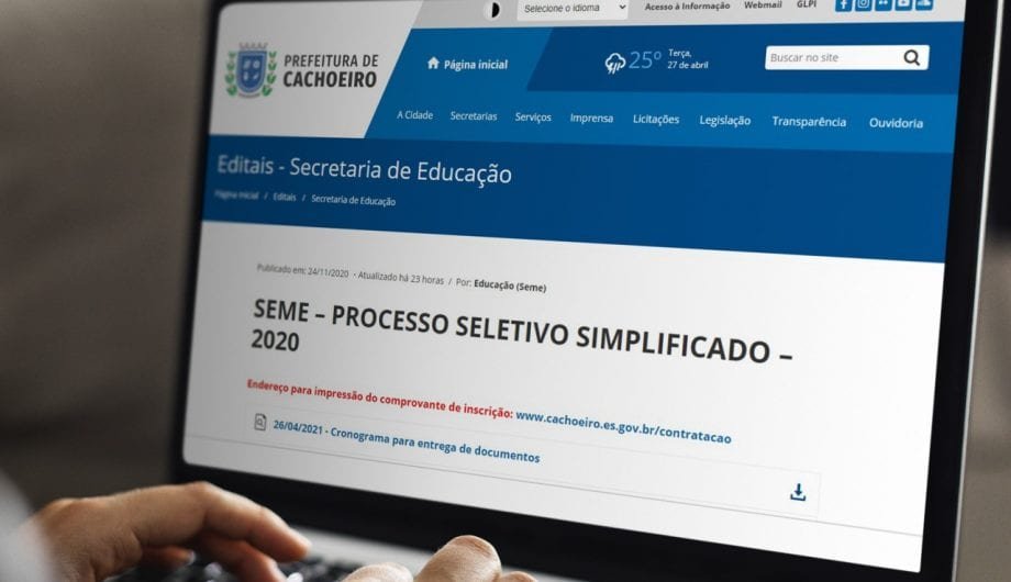 Educação faz nova convocação de candidatos para entrega de documentos