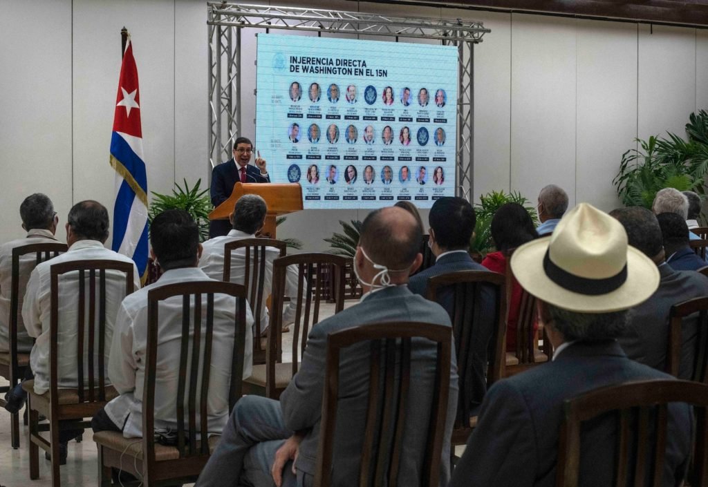Cuba acusa EUA de organizar novas manifestações de protesto