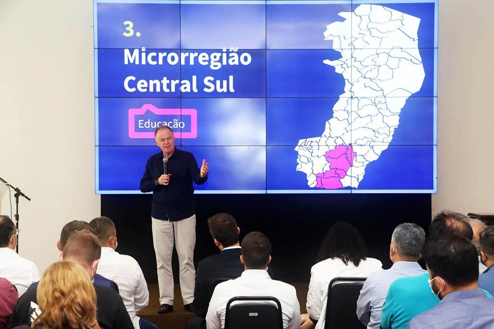 Governador apresenta Plano de Investimentos 2020/2021 a vereadores da microrregião Central Sul