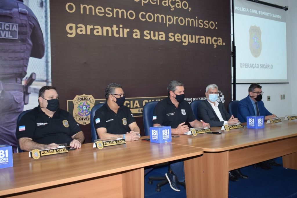 Operação Sicário: investigação de combate ao crime organizado prendeu 24 suspeitos e 19 foram indiciados