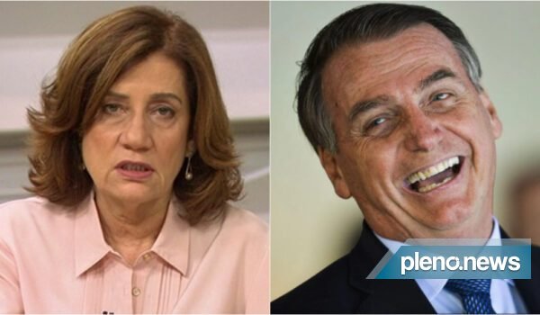 Bolsonaro dá resposta afiada a Miriam Leitão: ‘Trabalhe melhor’