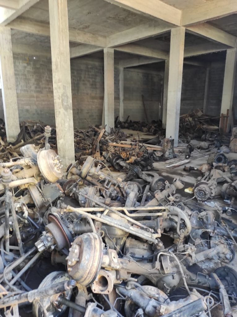 PCES deflagra segunda etapa da operação ‘Cavalo de Troia’ e recupera mais de mil peças em desmanche clandestino