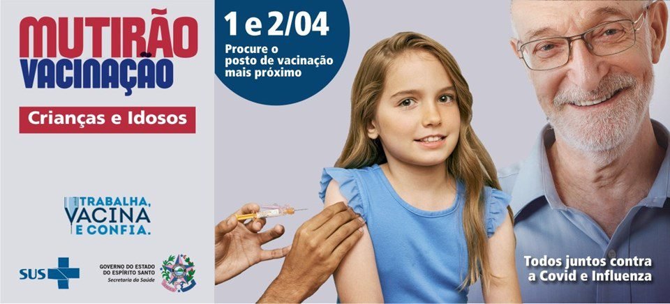Semana será de intensificação na vacinação contra a Covid-19 em todo o Estado