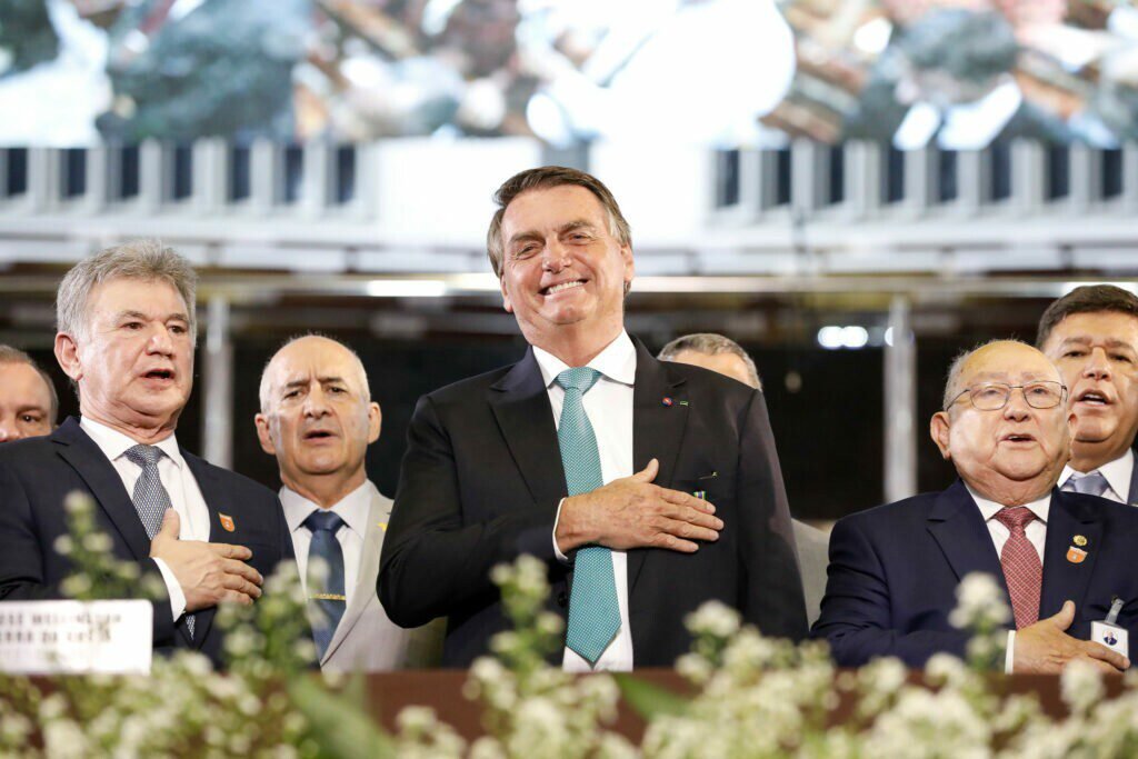 Bolsonaro visita Convenção das Assembleias de Deus em Cuiabá