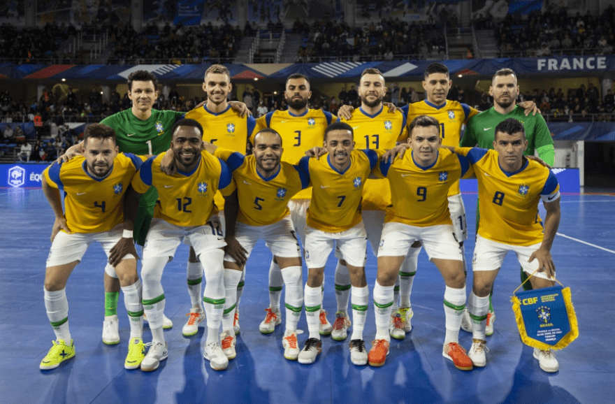 Brasil vence a França e conquista torneio de futsal