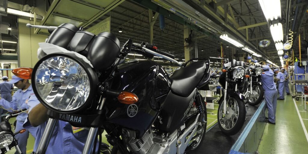 Produção de motocicletas tem alta de 37% no primeiro trimestre