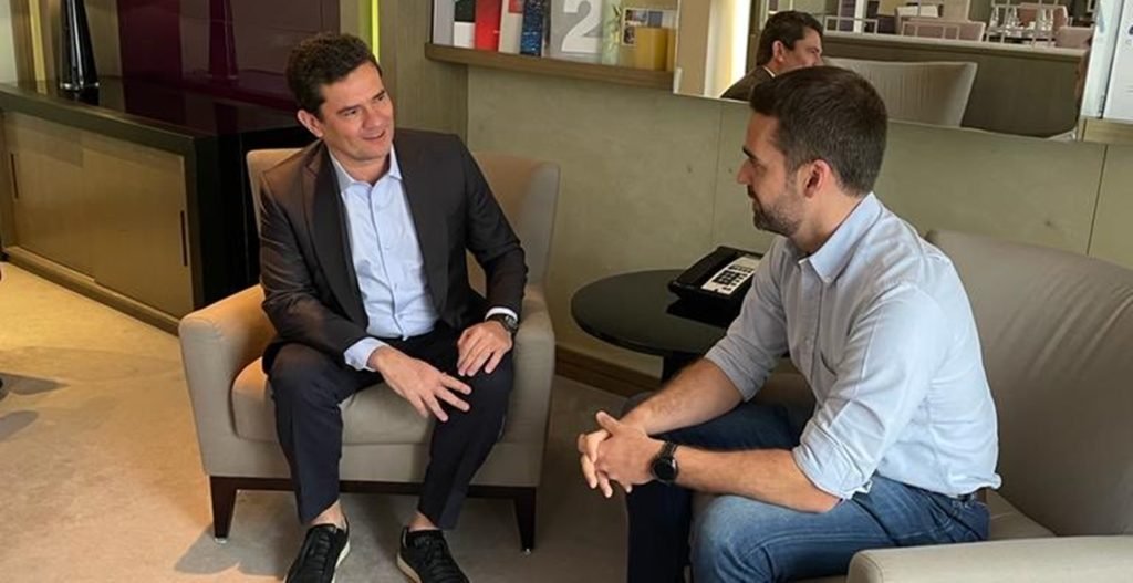 Sergio Moro e Eduardo Leite fazem reunião sobre eleições