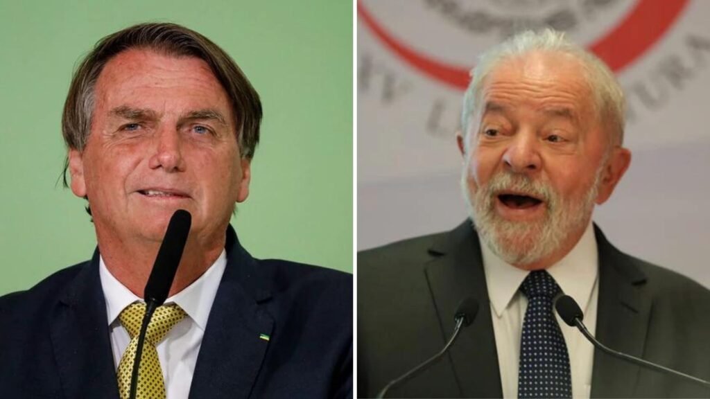 Bolsonaro avança e se aproxima de Lula em pesquisa eleitoral