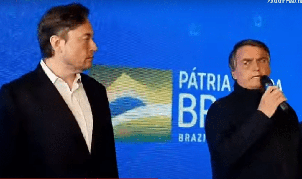 Bolsonaro sobre Musk: ‘Início de namoro que irá virar casamento’