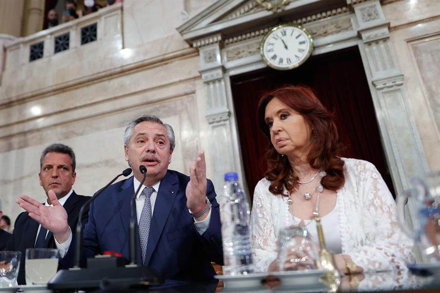 Cristina Kirchner nega briga com Alberto Fernández