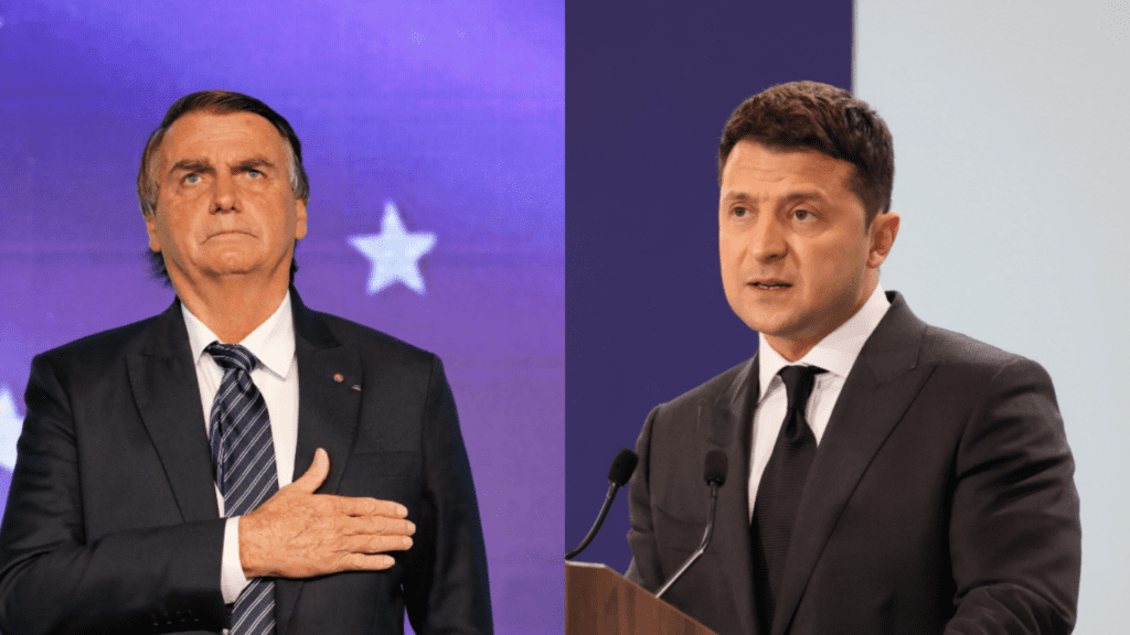 Jair Bolsonaro é inspiração para Zelensky, revela biógrafo