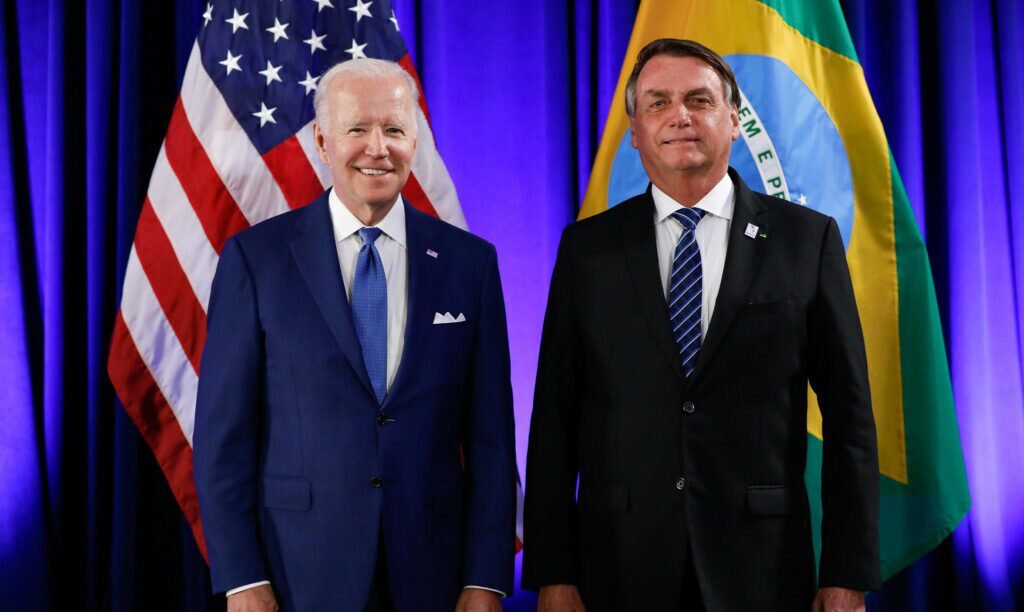 Amazônia e eleições marcam encontro de Biden e Bolsonaro