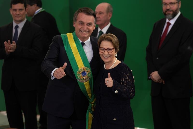 Mourão elogia Tereza Cristina, cotada para vice de Bolsonaro
