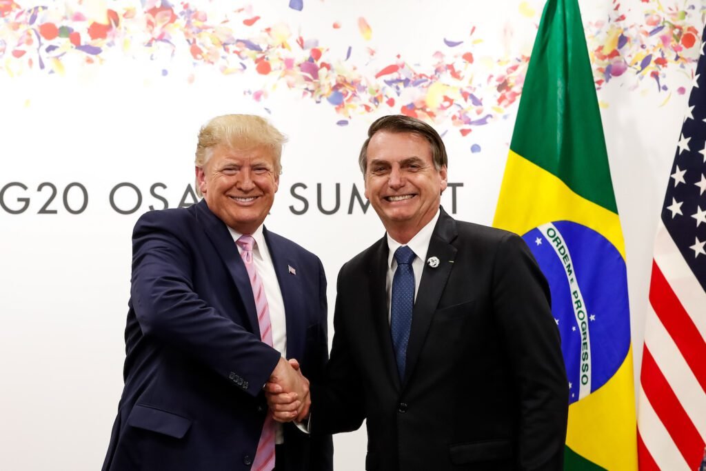 Trump quer encontro dois meses antes da eleição, diz Bolsonaro