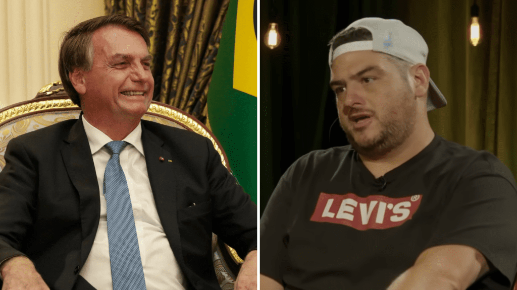 Após Flow, Bolsonaro participará do podcast de Rica Perrone