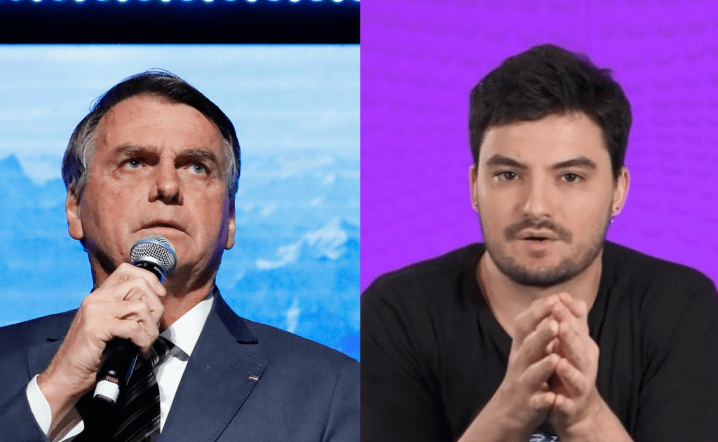 Bolsonaro ironiza Felipe Neto após youtuber defender Lula