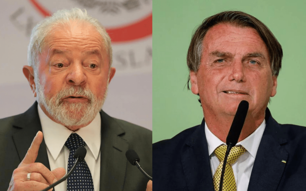 Diferença entre Lula e Bolsonaro cai para 5,5 pontos, diz pesquisa