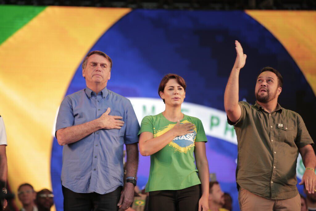 Michelle dá apoio a pastores em 30 dias de jejum por Bolsonaro