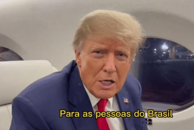 Em vídeo, Trump apoia reeleição de Bolsonaro: “Líder fantástico”