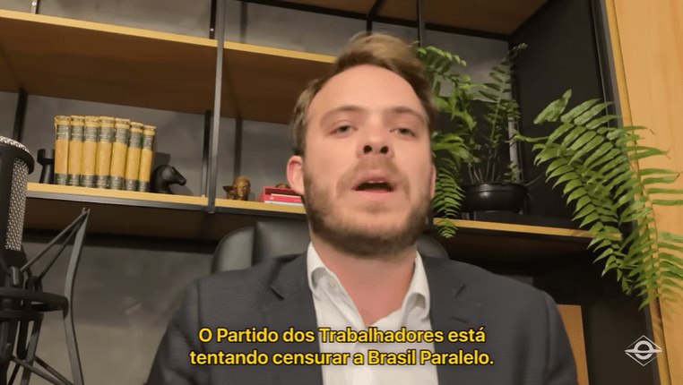 PT vai a TSE para censurar Brasil Paralelo e outros perfis