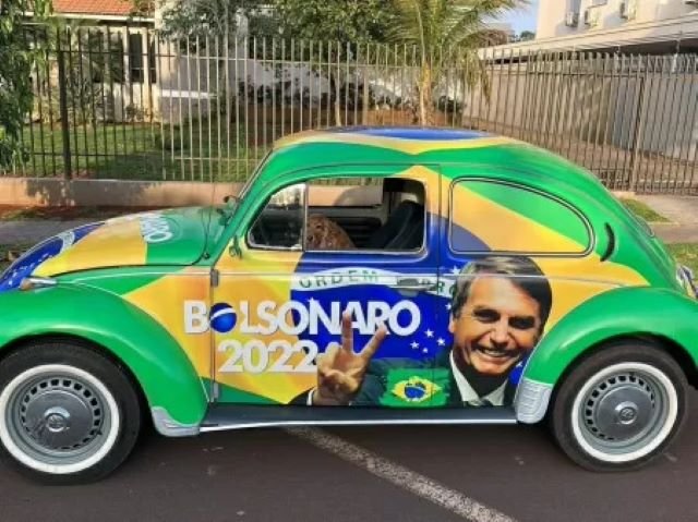TSE proíbe e fusca pró-Bolsonaro não pode circular até dia 30