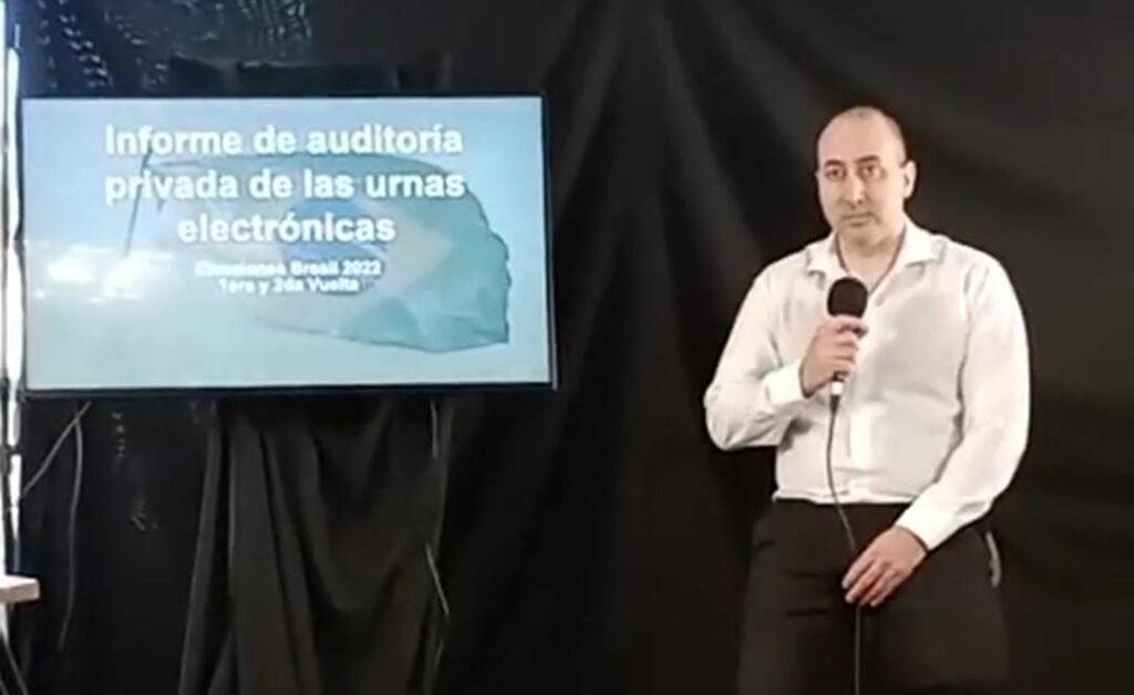 Em live, grupo argentino sugere fraude eleitoral no Brasil