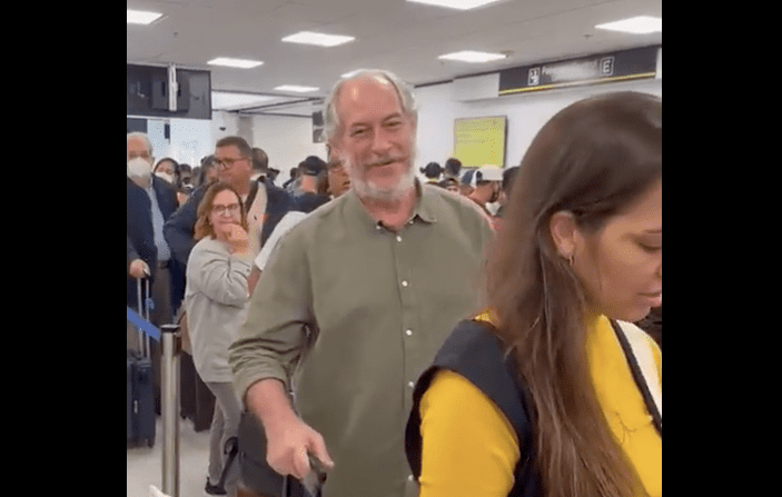 Ciro Gomes é criticado em aeroporto de Miami: ‘Traidor’
