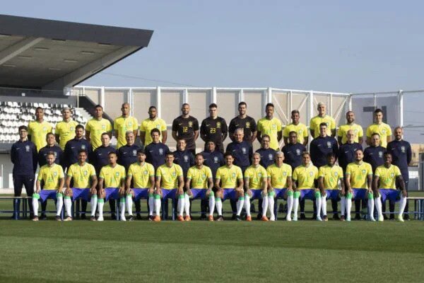 Confira a foto oficial da Seleção Brasileira para a Copa do Mundo