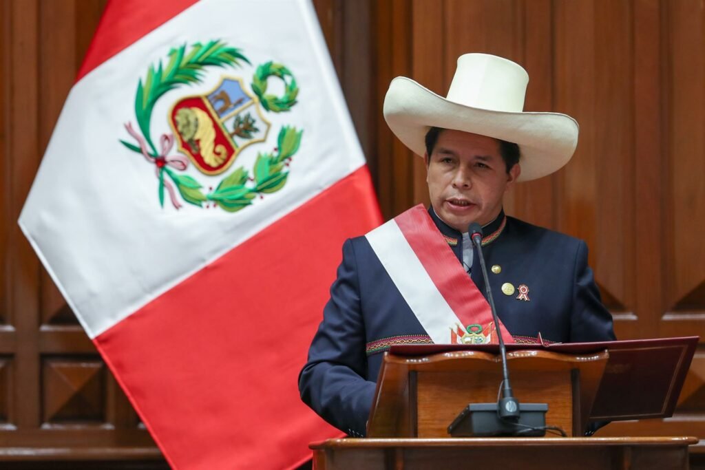 posse de pedro castillo, presidente do Peru