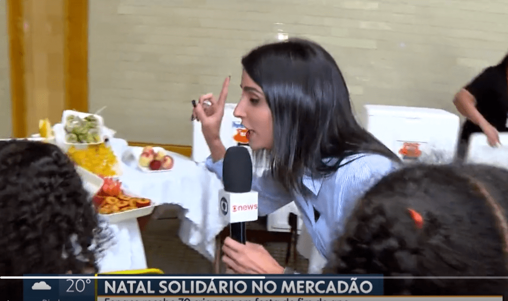 Criança confunde repórter da Globo ao vivo: “É do SBT?”