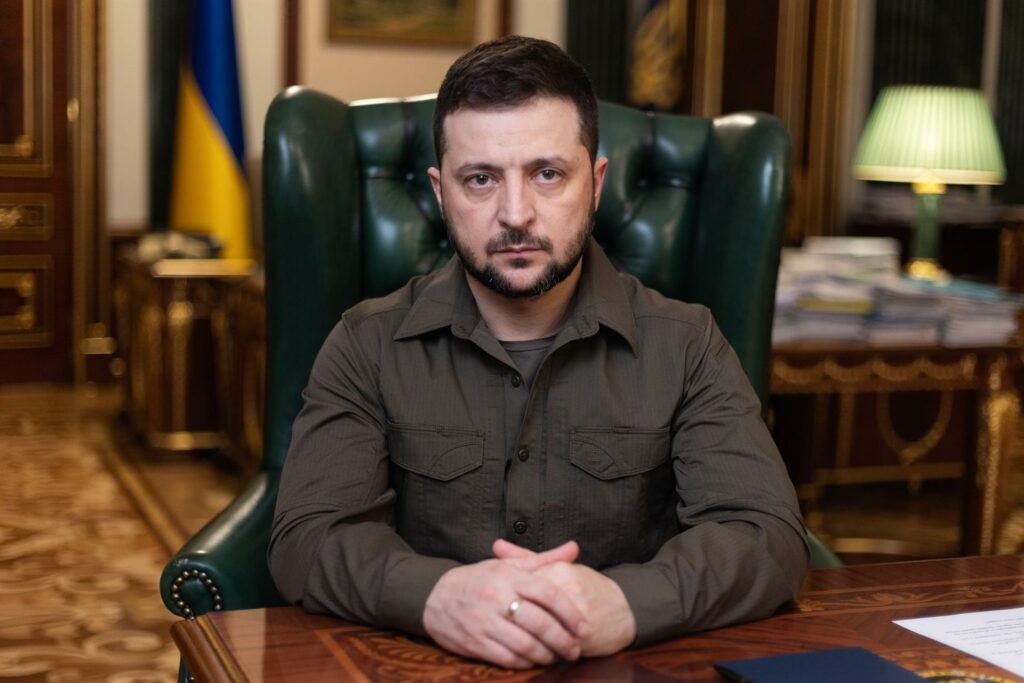 presidente da ucrania Volodymyr Zelensky