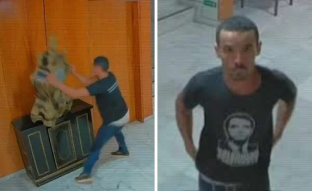 PF prende homem que destruiu relógio de Dom João 6º