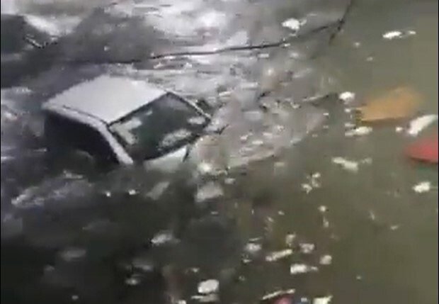 Fortes chuvas no Rio de Janeiro deixam duas pessoas mortas