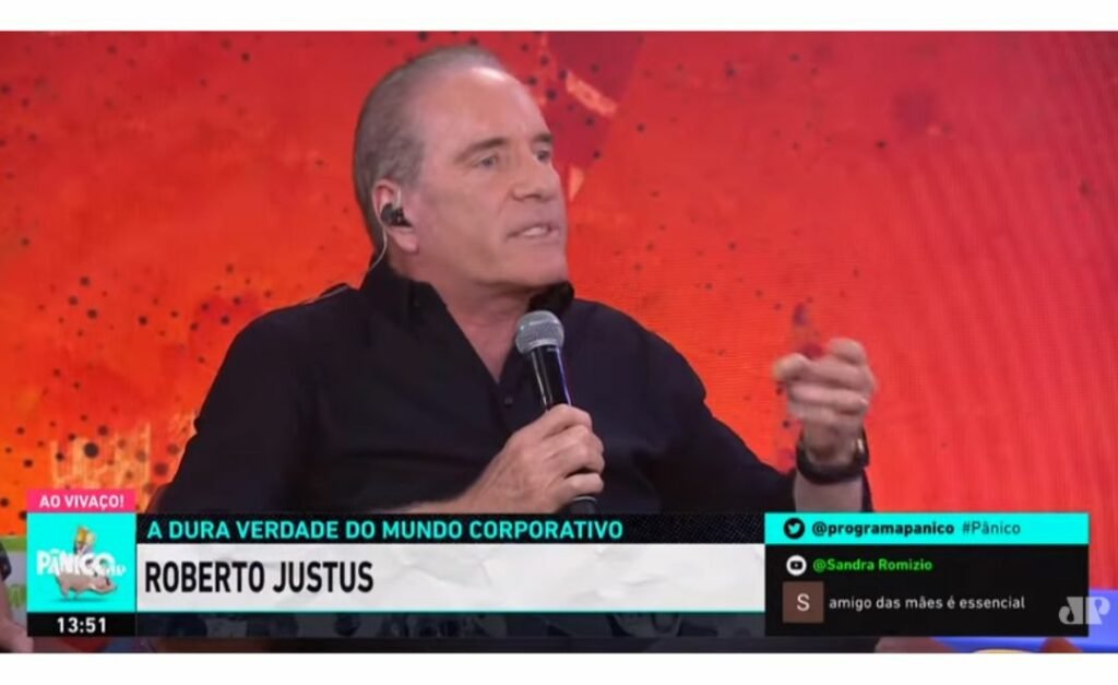 Roberto Justus sobre Bolsonaro: “Devolveu o Brasil para o PT”