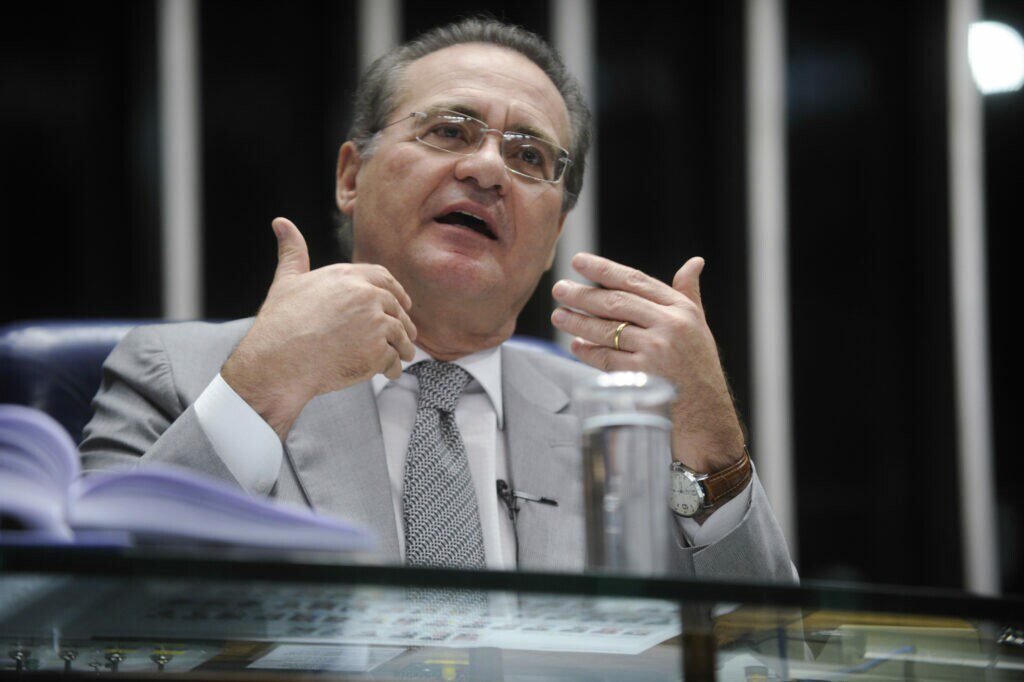 Renan Calheiros, presidente da Comissão de Relações Exteriores e Defesa Nacional (CRE) do Senado Federal