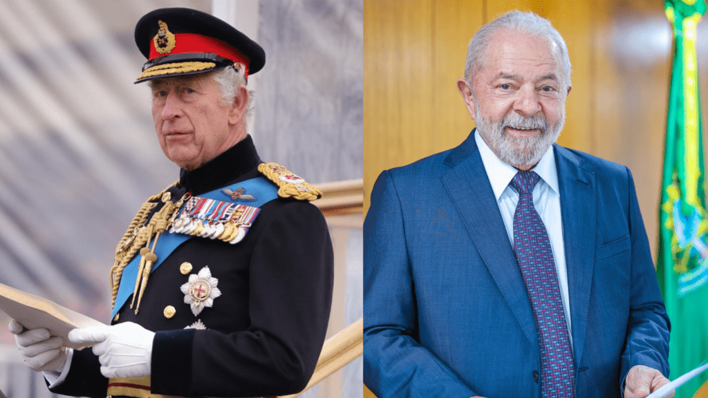 Rei Charles III e Presidente Luiz Inácio Lula da Silva
