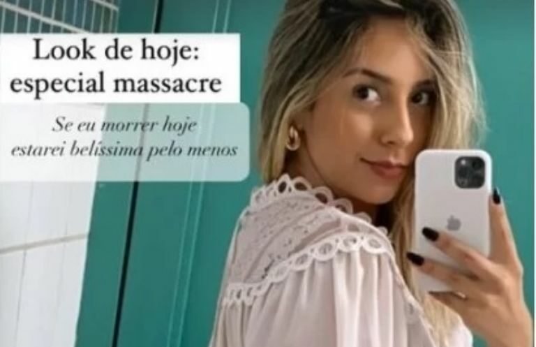Profª causa polêmica com ‘look massacre’: “Morrer belíssima”